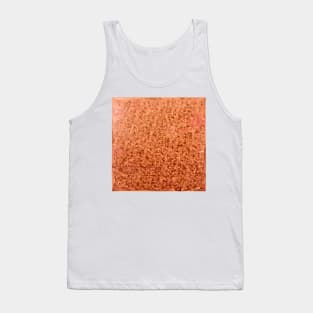 Coral Orange Abstract Low Polygon Background Tank Top